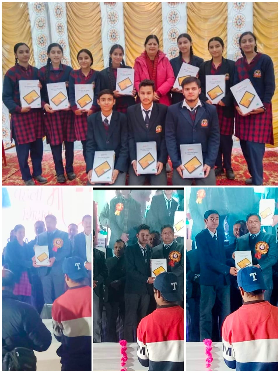33 Meritorious Students Awarded with Tablets